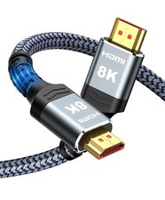 Highwings 8K HDMI Cable Long 2.1 30FT/9M, 48Gbps High Speed HDMI 4K120 144Hz ...