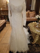 wedding dresses long sleeve used