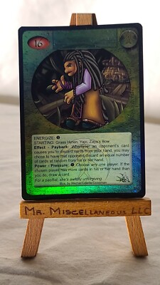 Magi Nation Duel - ZAYA - Weave Magi - Dream's End - Foil * Grass Plains Wizard