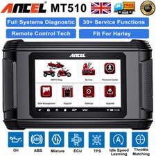 ANCEL MT510 Motorcycle Full System OBD2 Scanner E~U ABS Diagnostic Tool Scan