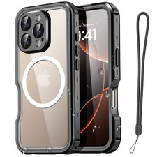 For iPhone 16 Pro Max/16 Plus Waterproof Shockproof MagSafe Magnetic Case Cover