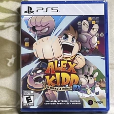 Alex Kidd In Miracle World Dx - Sony PlayStation 5 New Sealed