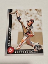 Tim Lincecum 2010 Topps Ticket to Toppstown First Class Ticket #FCTTT10