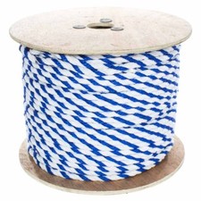 Twisted Polypropylene Pool Rope 1/4", 3/8", 1/2", 3/4" Multiple Length Options