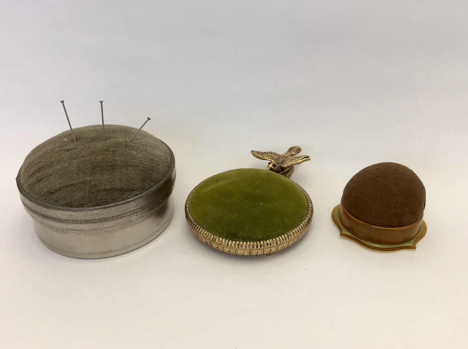 Three Vintage Pin Cushions eBay