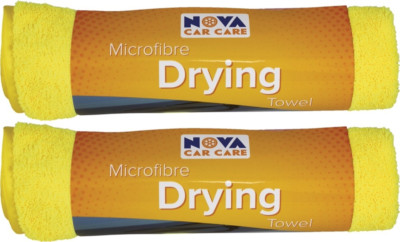 2x Nova Autopflege extra große Mikrofaser Trockentücher Reinigungstuch 80cm x 62cm
