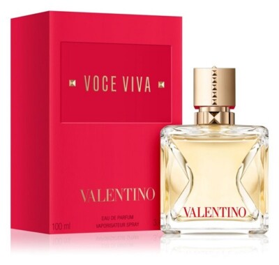 VALENTINO VOCE VIVA 100ML EAU DE PARFUM SPRAY NAGELNEU & VERSIEGELT
