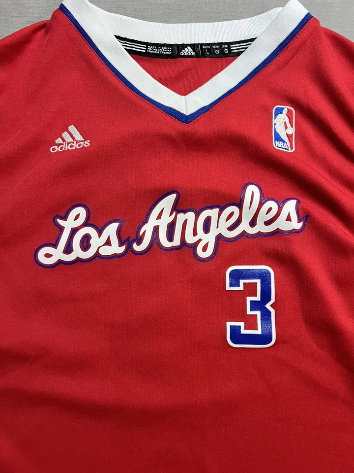 Camiseta Adidas Chris Paul Los Angeles Clippers NBA Niños Roja Sin Mangas Nueva Sin Etiquetas. Foto 3 de 4