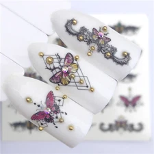 Nail Accessories Nail Sticker Nail Decoration Nail Paste Nail DIY girls flower ;