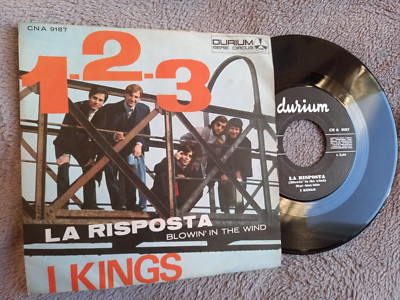 I KINGS LA RESPONTA DYLAN BOB ITALY RARE 45 Runden 7'' Neuwertig