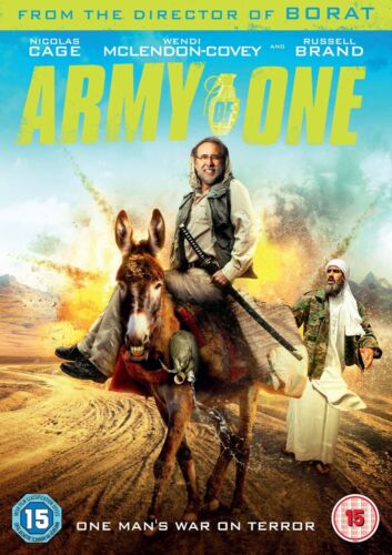 Army Of One (DVD) Nicolas Cage Wendi McLendon-Covey Matthew Modine (UK IMPORT) - Picture 1 of 1