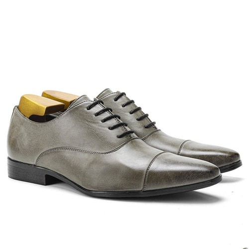 Mens Oxford Business Shoes Pointed Toe Classic Dress Shoes British Retro Style C - Picture 2 of 26