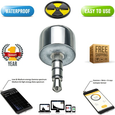 Dosimeter Spectrometer for Android/Radiometer/Geiger Counter/Radiation Detector