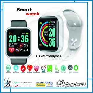 SMARTWATCH LCD 1,3' BLUETOOTH MISURATORE DI PRESSIONE SATURIMETRO FITNESS  CALORI | eBay