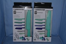 Lot Of 2 FABERWARE 23 PIECE CUTLERY SET, SOFT...