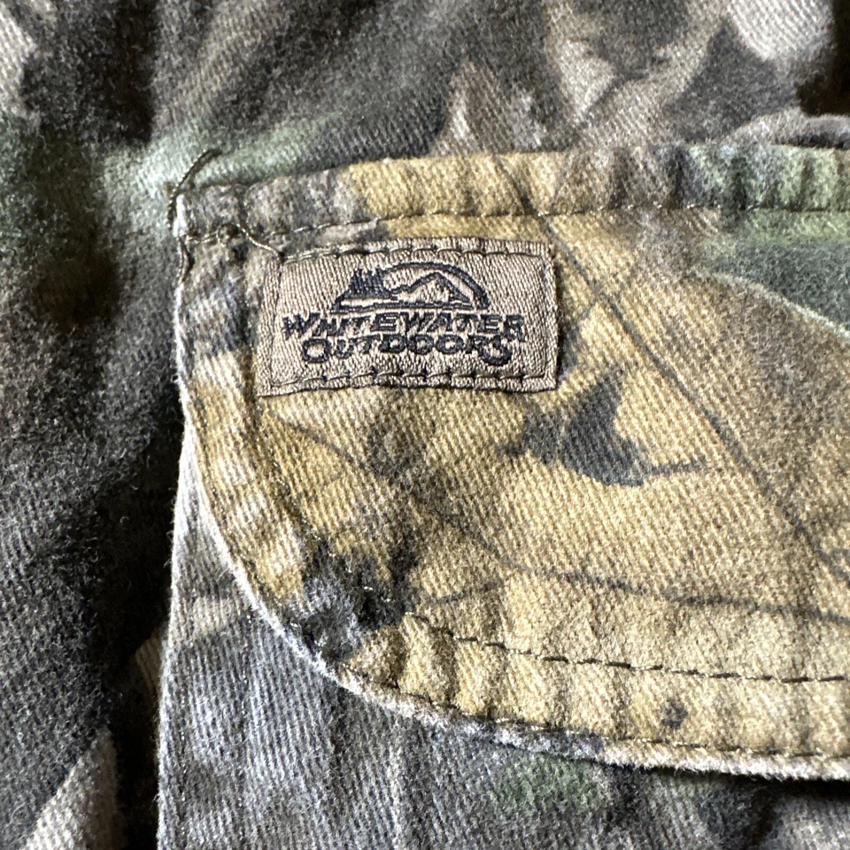 Whitewater Outdoors Camo Button Down Realtree Hardwoods - Image 2 of 4