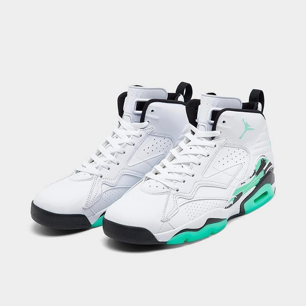 SIZE 13 - NIKE AIR JORDAN MVP - DZ4475 103 - WHITE / GREEN GLOW