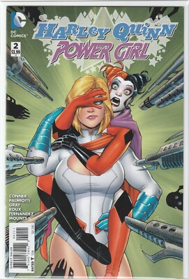 HARLEY QUINN & POWER GIRL #2 (2015) AMANDA CONNER 1ST PRINT ~ UNREAD NM