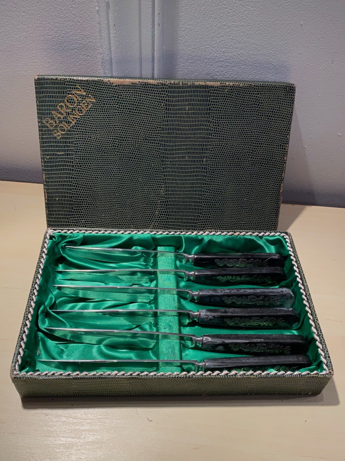 BARON Solingen Stainless Steel Knife Blade Knives Set Made In Germany