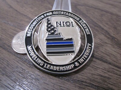 NICI North Idaho Correctional Institution Peace Officer Challenge Coin #221U
