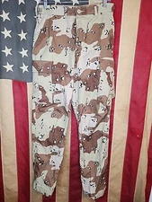 Small Short - Military Pants Chocolate Chip Camouflage Cargo Desert BDU 9380