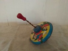 antique toy spinning top