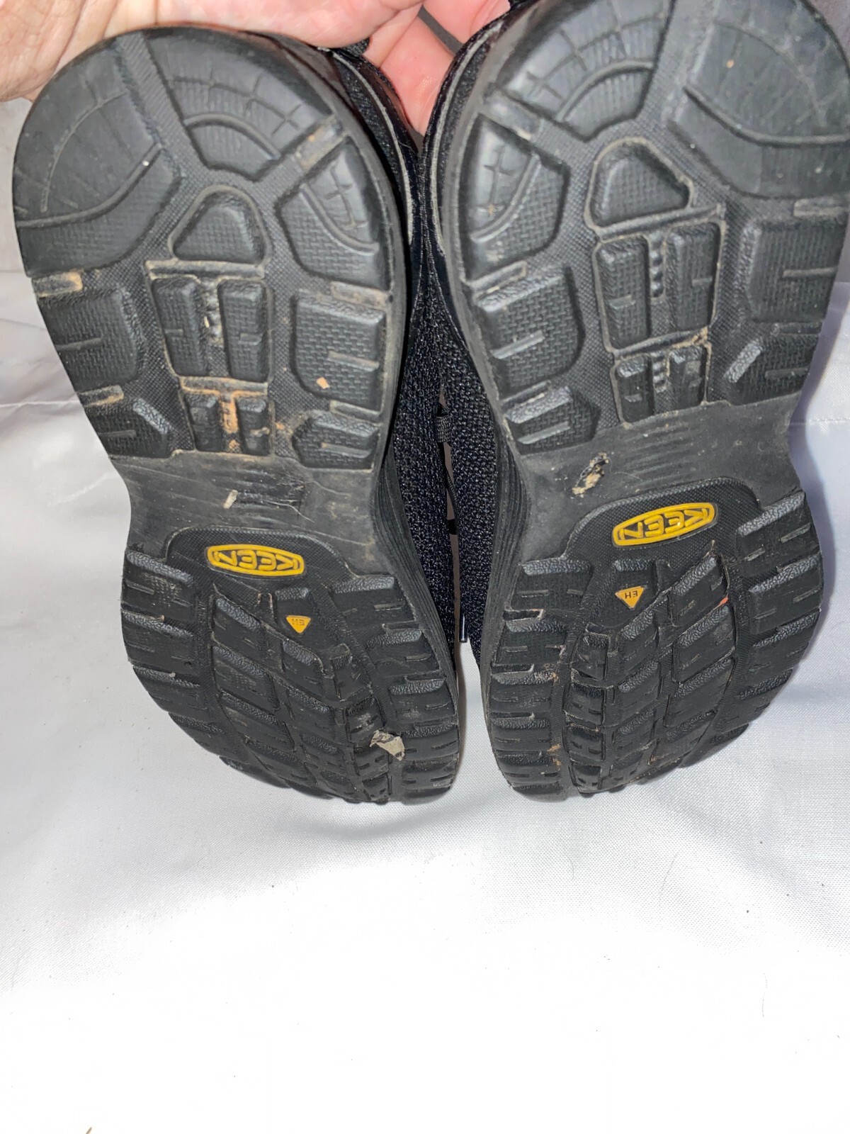 Scarpe da lavoro antinfortunistiche Keen Utility donna Sparta ASTM F2413 18 nere taglia US 9 M EUC