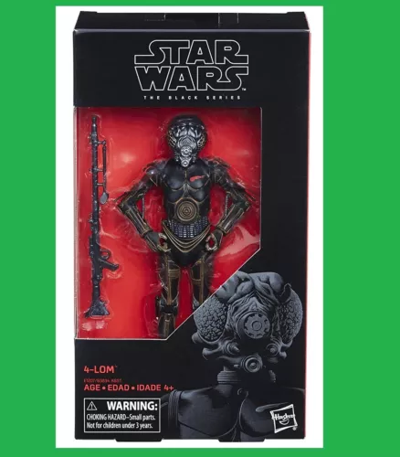 NEW 4-LOM Action Figure The Black Series 6 inch #67 Star Wars