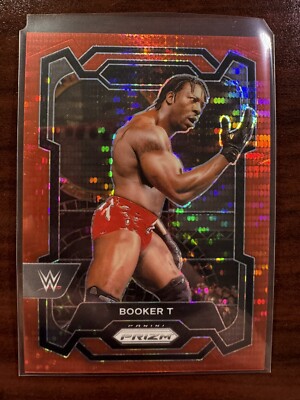 2024 Panini Prizm WWE - #160 Booker T Red Pulsar #/399 | eBay