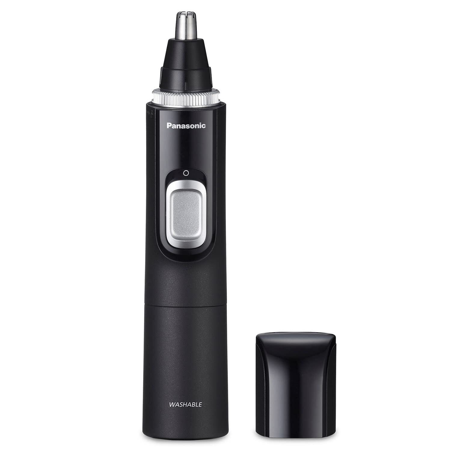 Panasonic Ear and Nose Hair Trimmer for Men with Vacuum Cleaning System, Powerfu