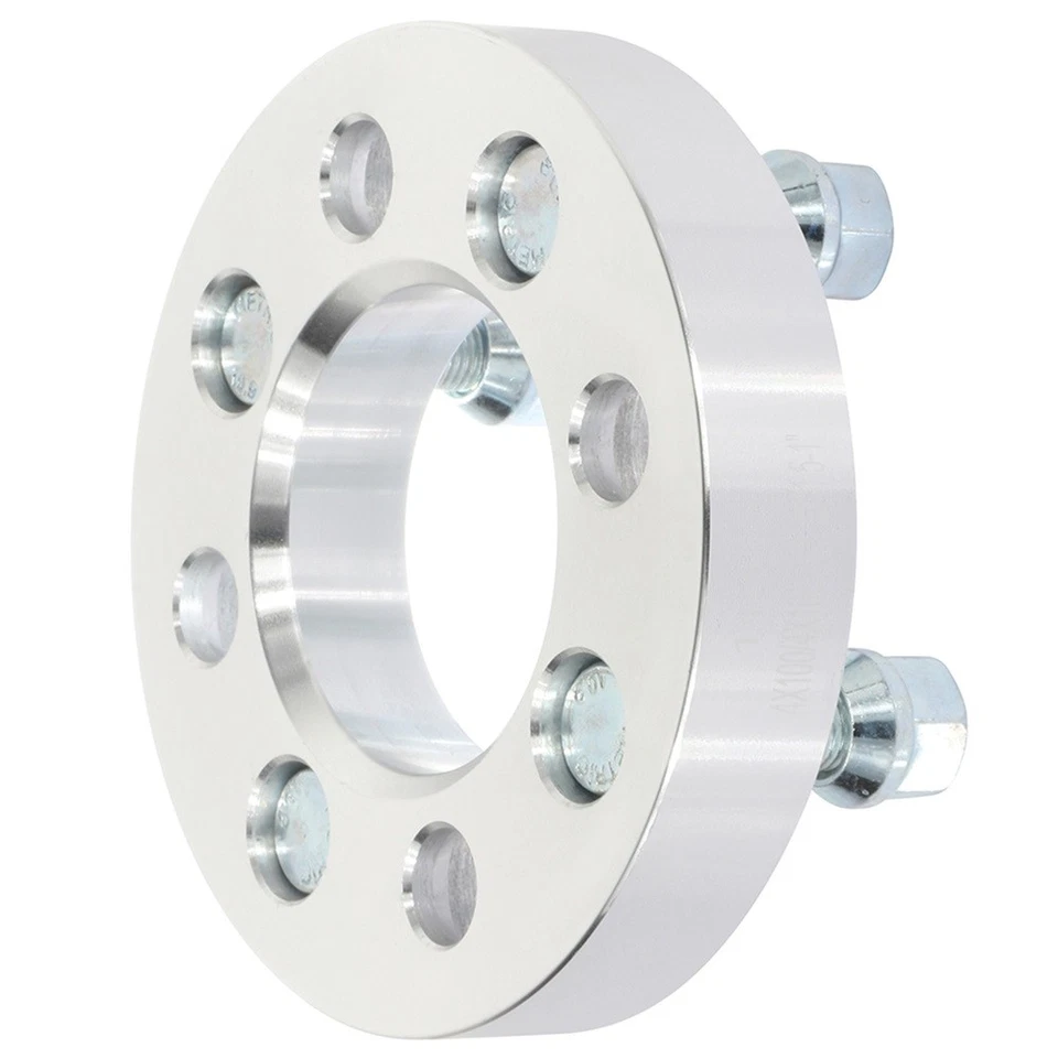 4x 12x1.5 Wheel Spacers 1" For 2007-2019 Hyundai Accent Honda Fit Kia Rio 4x100 Foto 4 de 4