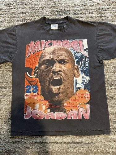 90s Michael Jordan Farewell 23 T Shirt medium Bulls 1990s vintage concert t-shirt, vintage, size M, single stitch, B+ condition