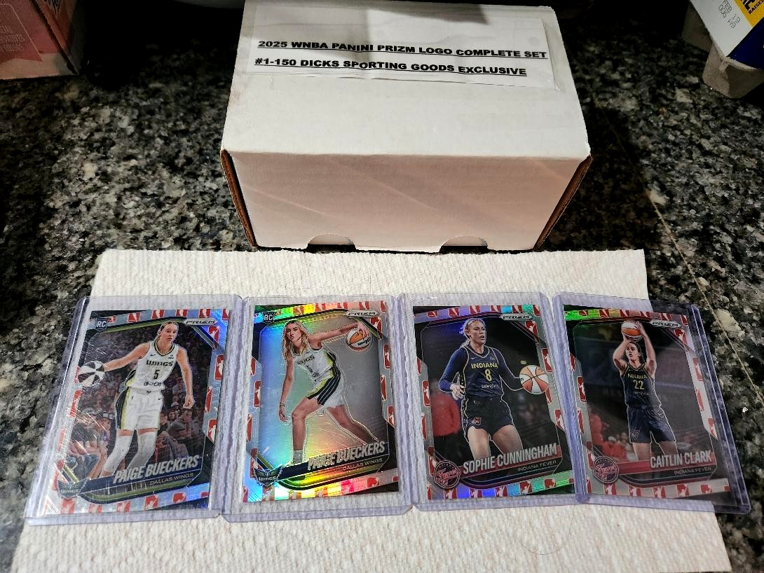 2025 WNBA PRIZM DICKS LOGO PRIZM COMPLETE SET 1-150 BUECKERS CLARK view 2