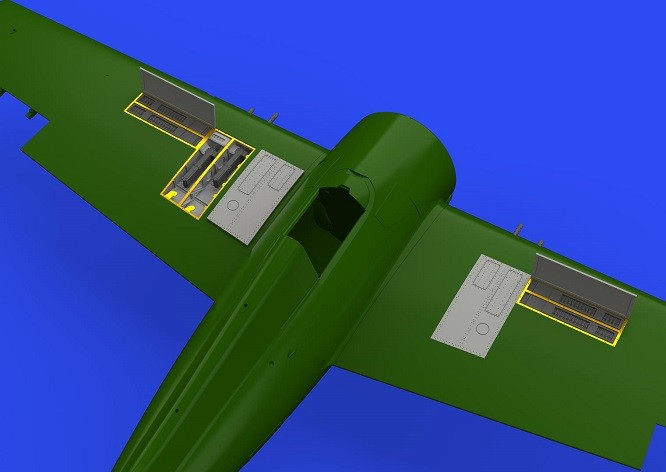 Eduard Accessories 648793 - 1:48 F4F-3 Gun Bays Print For Eduard - New