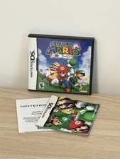 Super Mario 64 Nintendo DS Case Manual  Insert Booklet ONLY. No game