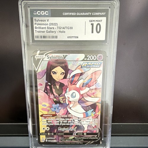 Sylveon V graded CGC 10 for sale on eBay