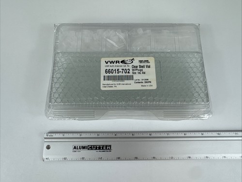 VWR 1ML Flaconcino guscio in vetro trasparente con spine (confezione da 250) 66015-702 - Foto 9 di 9