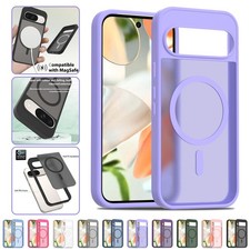 Matte Magnetic Shockproof Translucent Case For Google Pixel 10A/10 Pro XL/9A/9