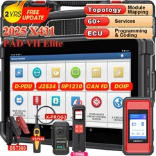 2025 LAUNCH X431 PAD VII ELITE X-prog3 PAD 7 PRO Diagnostic Scan Key Programming