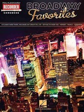 Broadway Favorites: Hal Leonard Recorder Songbook by Harry Ed. Walter (English) 