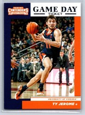 2019 Panini Contenders Draft Picks #26 Ty Jerome Game Day Ticket