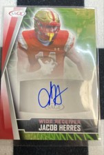 2022 SAGE Low Series - Autographs Jacob Herres #A-JH Red (AU, RC)