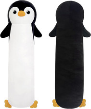 Giant 43.3" Penguin Plush Toy - Kawaii Stuffed Animal Body Pillow Gift