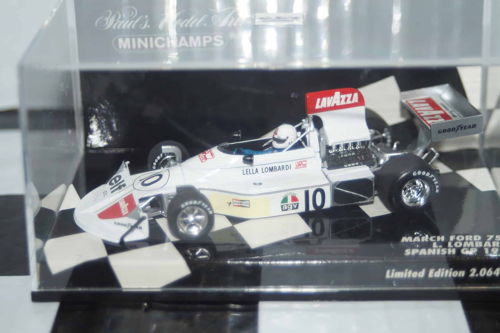 Minichamps March Ford 751 Spanish GP 1975 #10 L.Lombardi 430 750010 1:43