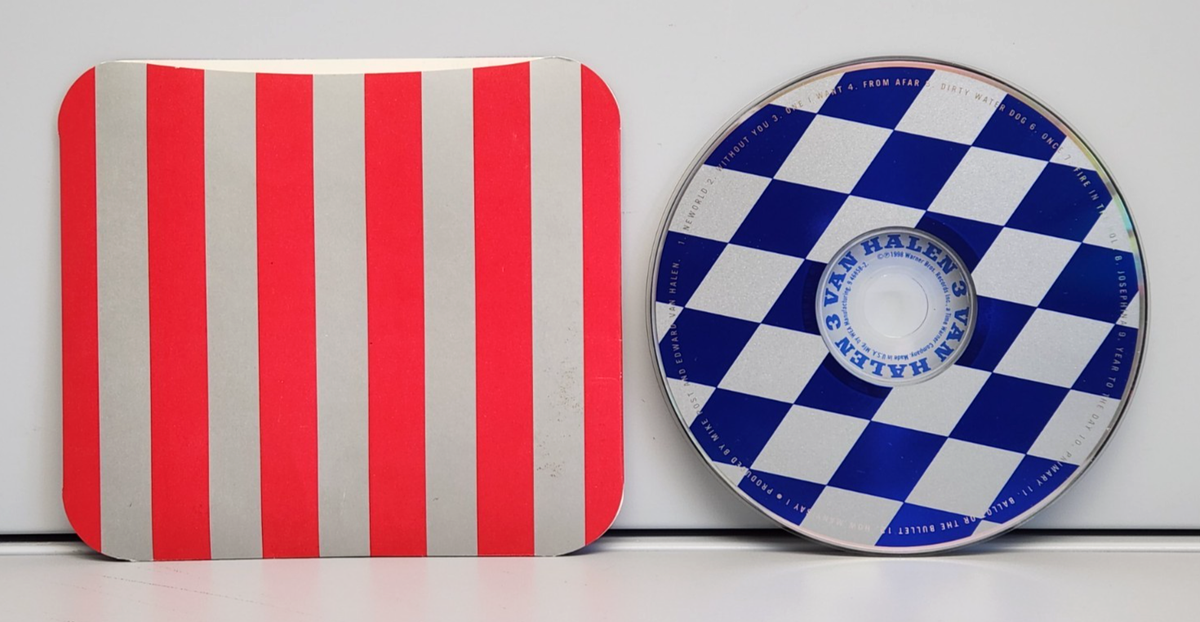Van Halen III CD Metal Tin 1998 Limited Edition Box Set w/ Sticker