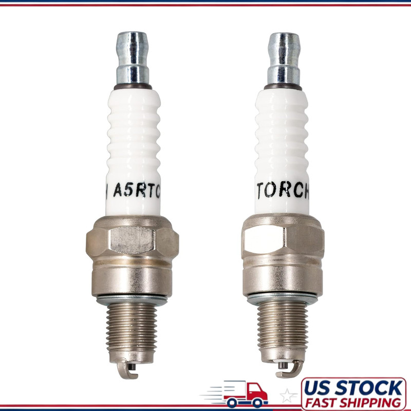 2PK A5RTC Spark Plug NGK 6535/CR5HSB, Brisk NAR17/NAR17C, Champion 808/Z9Y