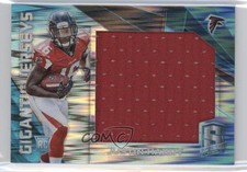 2015 Panini Spectra Gigantic Jerseys Neon Blue Prizm 34/50 Justin Hardy 1q2