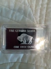 .999 silver bar