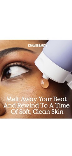 Krave Beauty Makeup Re-Wined Transforming Jelly Oil Cleanser 3.40oz Full Sz - Picture 3 of 7