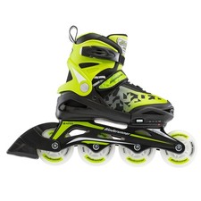 ROLLERBLADE Kid's Phoenix Flash Black/Green Inline Skates 0T101200T83 